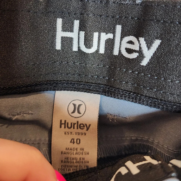 NWT Hurley 40×29 Blue Tech Pants 4 pockets. - Picture 3 of 15
